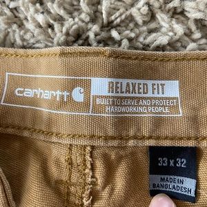 Men’s 33x32 Carhartt Relaxed Fit Khakis